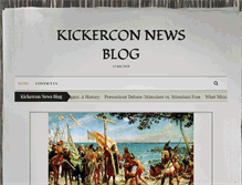 Tablet Screenshot of kickercon.com